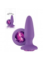 Plug Glams Mauve en Silicone