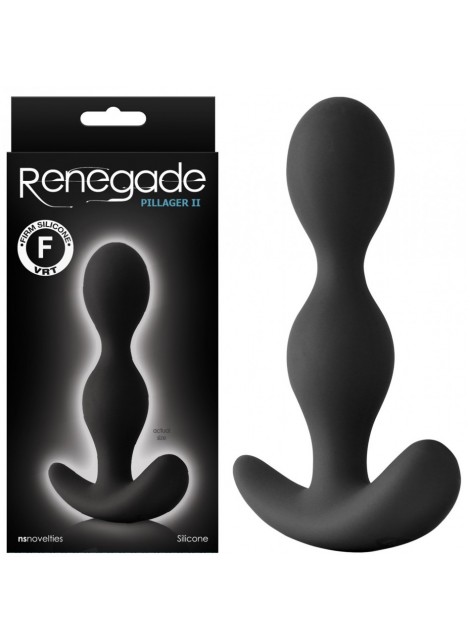 Plug Anal en Silicone Pillager II