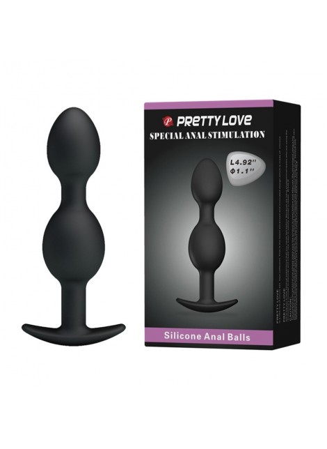 Plug Pretty Love avec Double Billes Internes Ø 3,3 cm