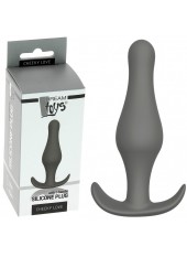 Plug T-Handle en Silicone Gris Cheeky Love - 10 cm