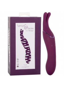 Vibromasseur Rechargeable 2 en 1 Tempt Tease