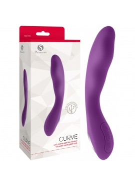 Vibromasseur Rechargeable Curve Violet