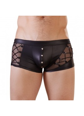 Short avec Lacages et Pressions - S