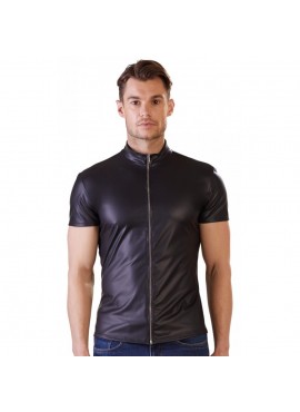 Veste Noir Mat Avec Zip - XL