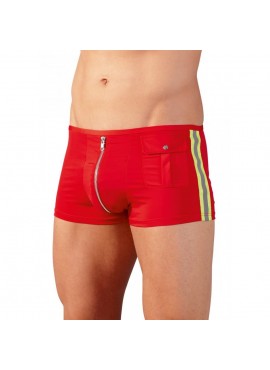 Short Rouge avec Zip Effet Push-Up - XXL
