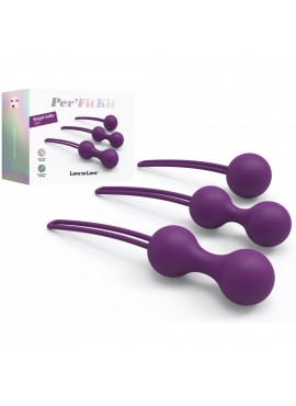 Boules de Geisha Per'Fit Kit Pourpre