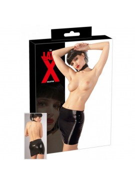 Mini Jupe en Latex Noir - XL