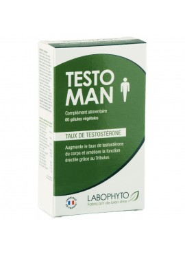Testoman Taux de Testostérone - 60 gélules