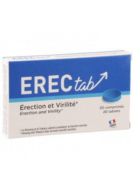 Erectab Erection et Vitalité - 20 Comprimés
