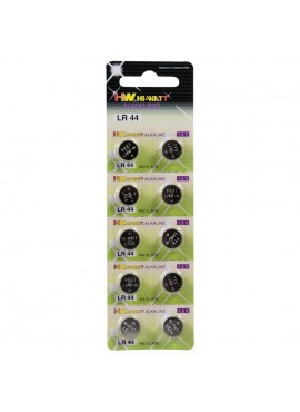 Piles boutons type LR44 X10