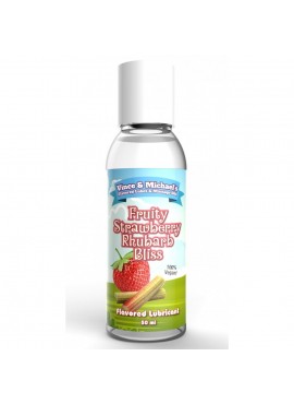 Lubrifiant VM Saveur Fraise Rhubarbe - 50 ml
