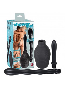 Poire à lavement 2 embouts Shower Me