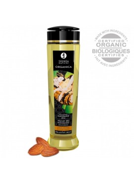 Huile de Massage Biologique Saveur Douceur d'Amande - 240 ml