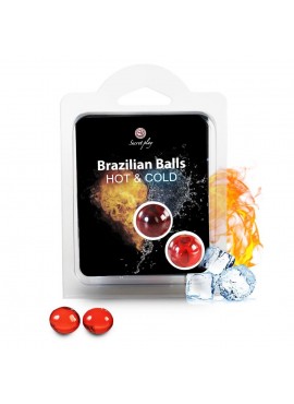 Boules Bresiliennes Effet Chaud - Froid X2