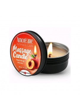 Bougie de Massage Saveur Pêche - 30 ml