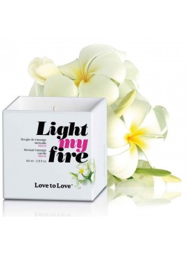 Bougie de massage Light My Fire Monoi - 80 ml