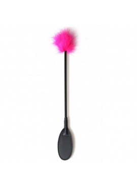 Tapette avec Plumeau fuchsia - 42 cm