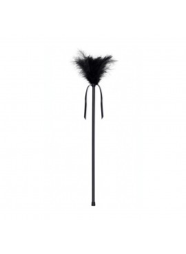 Plumeau noir - 42 cm
