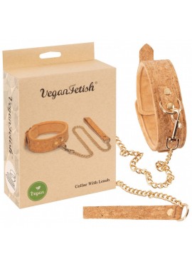Collier et Laisse en Liège Vegan Fetish
