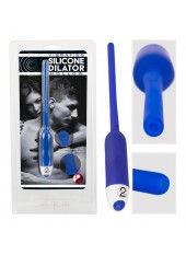 Tige A Uretre Vibrante Bleu en Silicone
