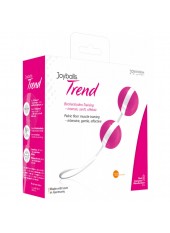 Boules Joyballs Trend Rose-Blanc