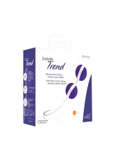 Boules Joyballs Trend Violet-Blanc