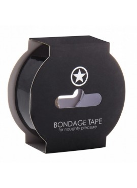 Bondage Tape Noir - 17 Mètres