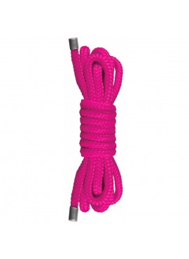Mini Corde Bondage Rope Rose - 1,5 mètres
