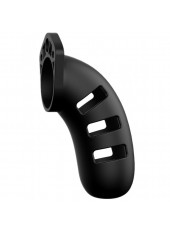 Cage de Chasteté en Silicone Noir N°21