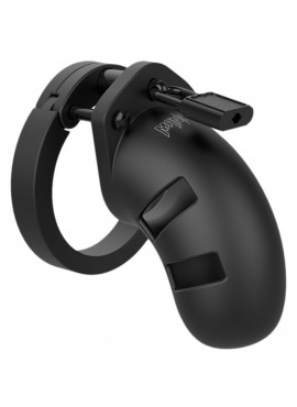 Cage de Chasteté en Silicone Noir N°20