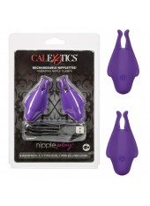 Pinces a Seins Vibrantes Rechargeables Nipple Play