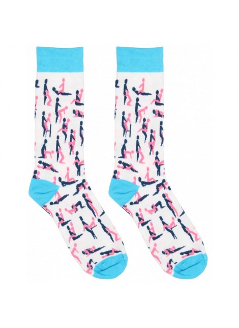 Chaussettes Sexy Socks Motifs Kama-Sutra - T 42-46