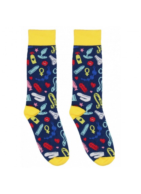Chaussettes Sexy Socks Motifs Sextoys - T 42-46