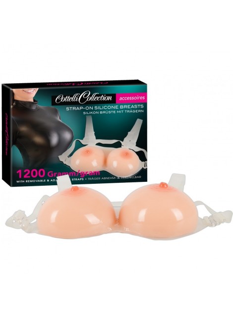 Protheses Mammaires en Silicone avec Bretelles