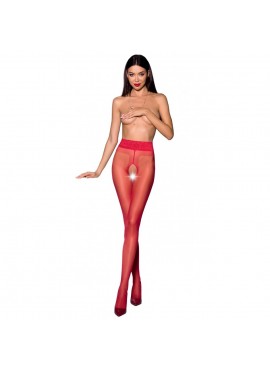 Collant Ouvert Rouge TI001 - T 1/2