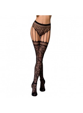 Collant Noir Sexy S003 - TU
