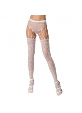 Collant Blanc Sexy S003 - TU