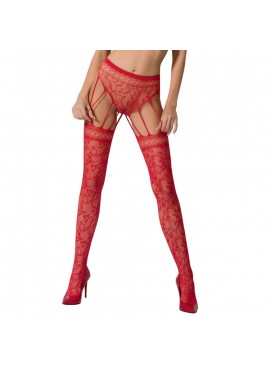 Collant Rouge Sexy S003 - TU