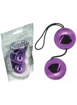 Boules de Geiha Effet Métal Violet