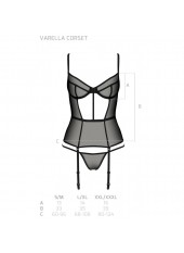 Guêpière et String Varella - L-XL
