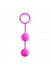 Boules De Geisha Rose en Silicone
