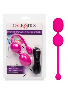 Boules de Geisha Rechargeables Dual Kegel Rose