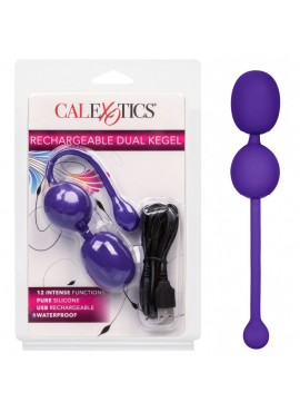 Boules de Geisha Rechargeables Dual Kegel Violet