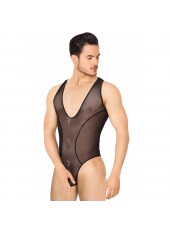 Body Pour Homme en Résille - M-L