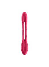Sextoy flexible multifonction, vibromasseur, cockring, stimulateur de clitoris USB Elastic Joy Satisfyer - CC597800