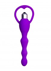 Chapelet anal violet vibrant - AOP-057PUR