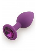 Plug bijou violet Large - DB-RY069PUR