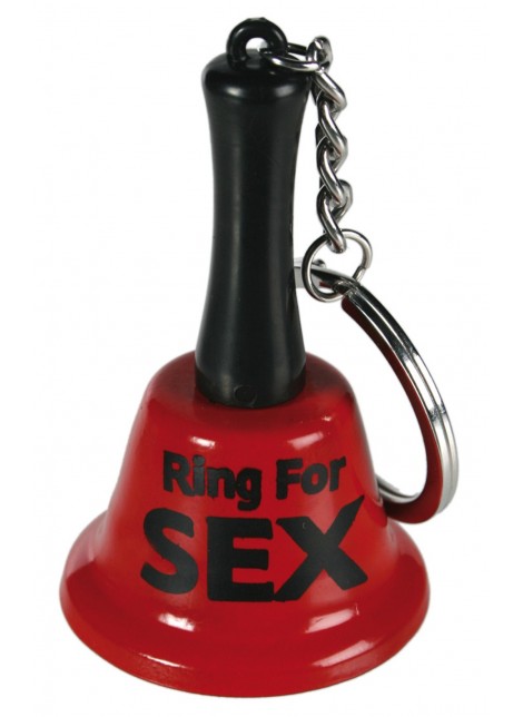 Cloche rouge porte clefs Ring For Sex - R700088