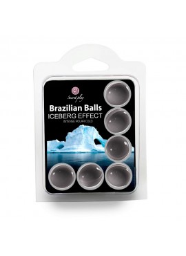 Boules de massage brésiliennes effet Iceberg x6 - BZ3700-1