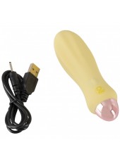 Vibromasseur Rechargeable Cuties Jaune